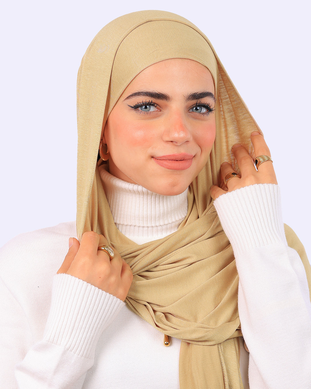 Gel Scarf With Bandana