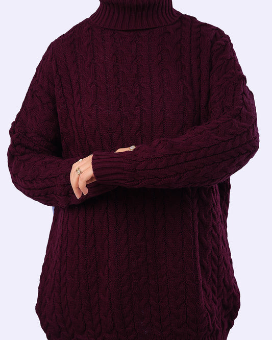Knit Pattern Pullover