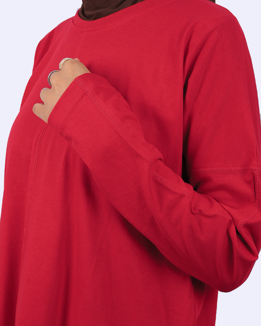 Line Side Cut T-Shirt 2