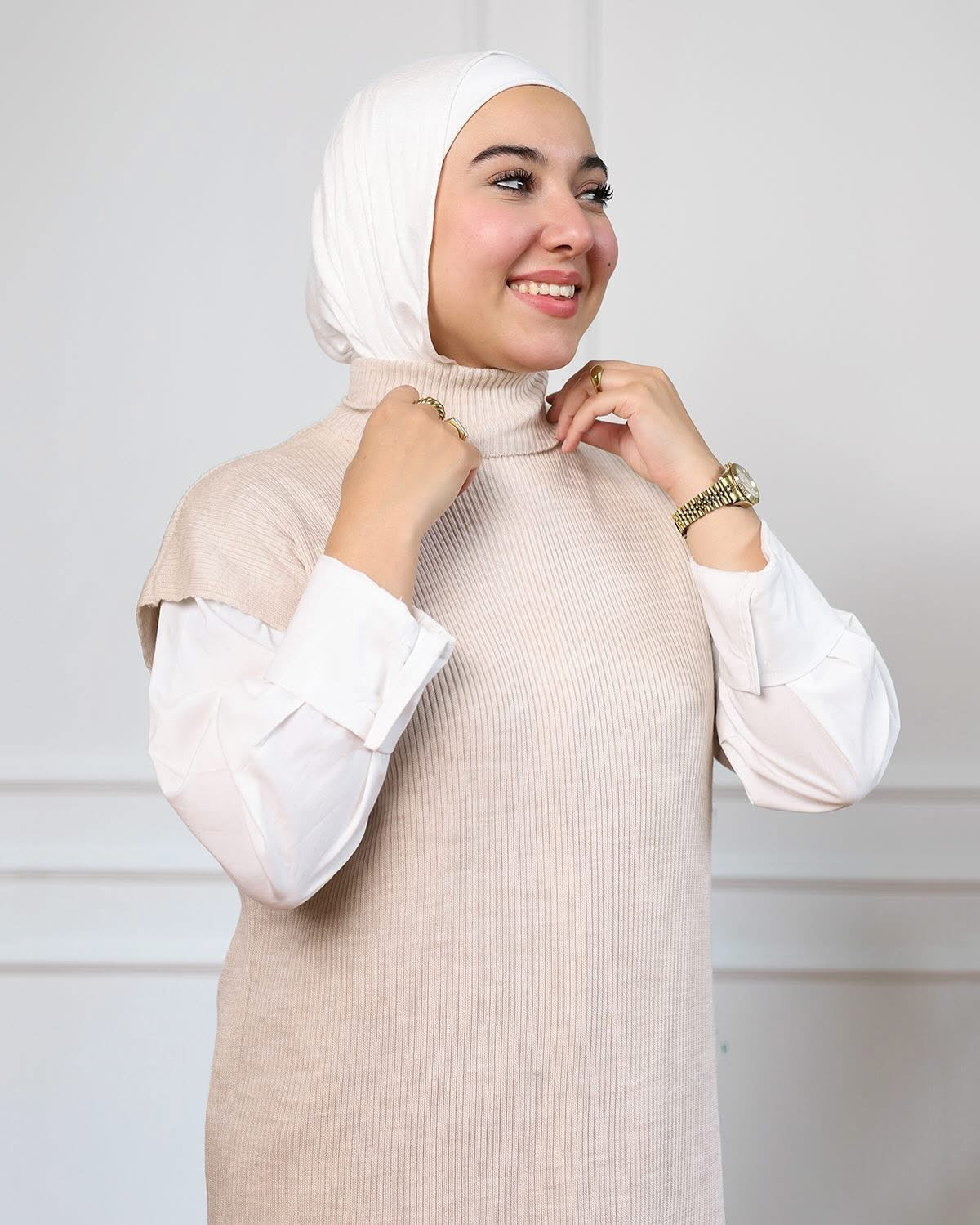 فستان شتوي أساسي