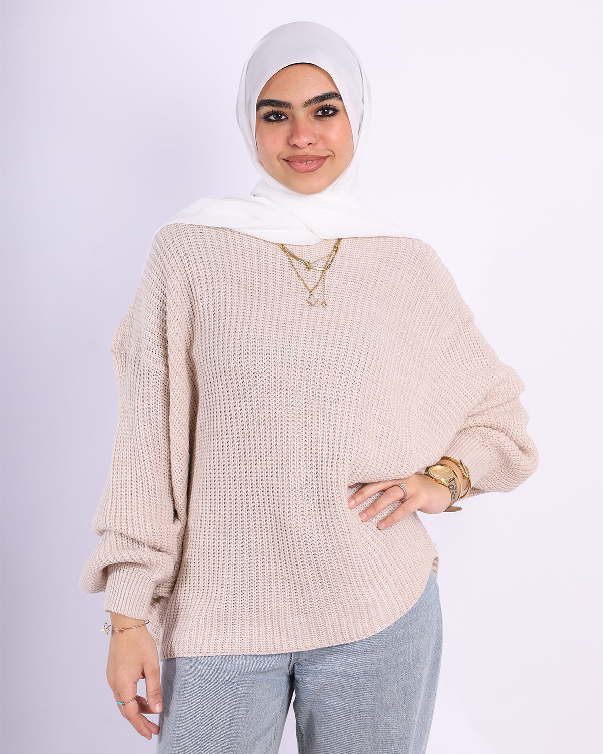 Batwing Sleeves pullover
