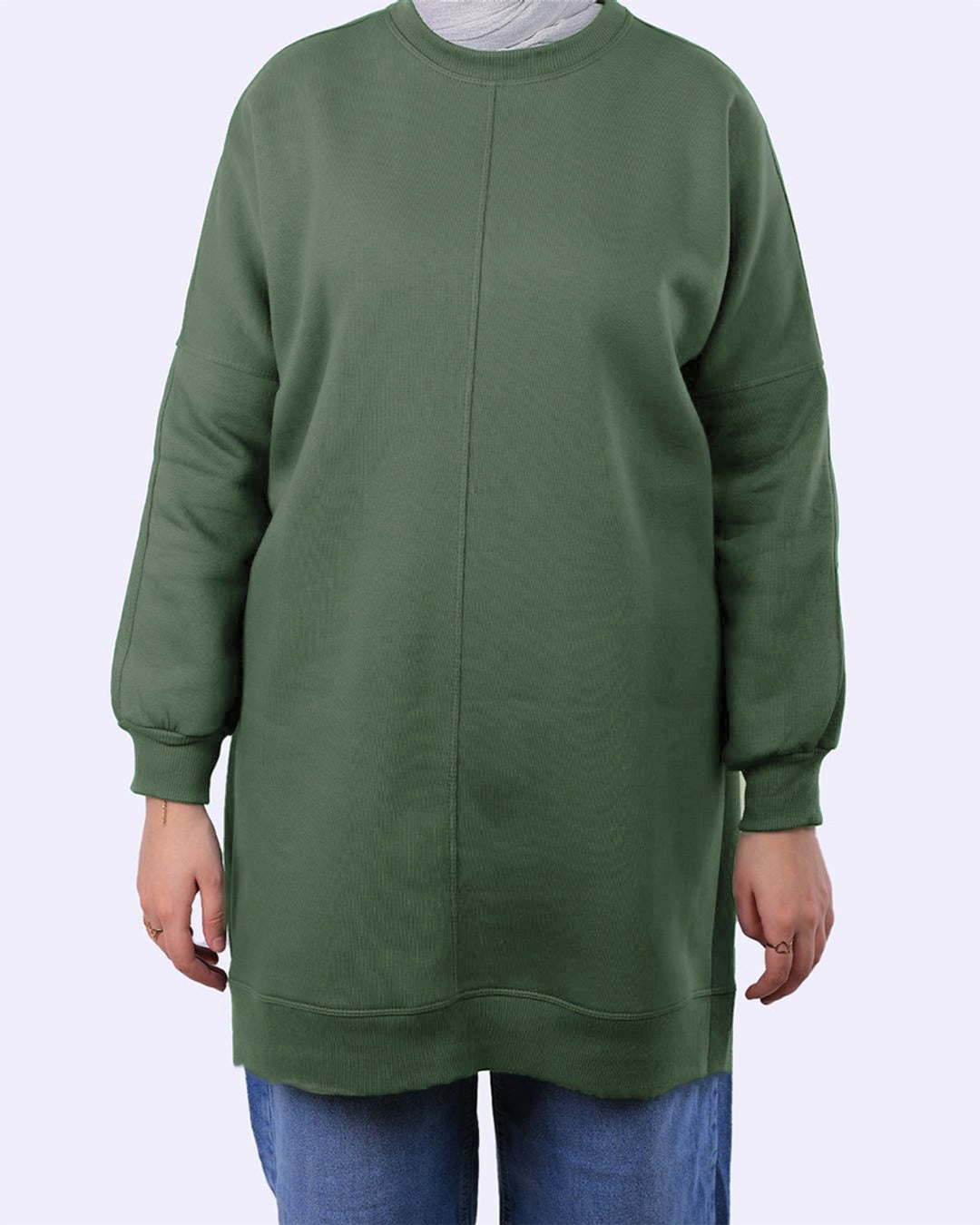Line Oversize Sweatshirt