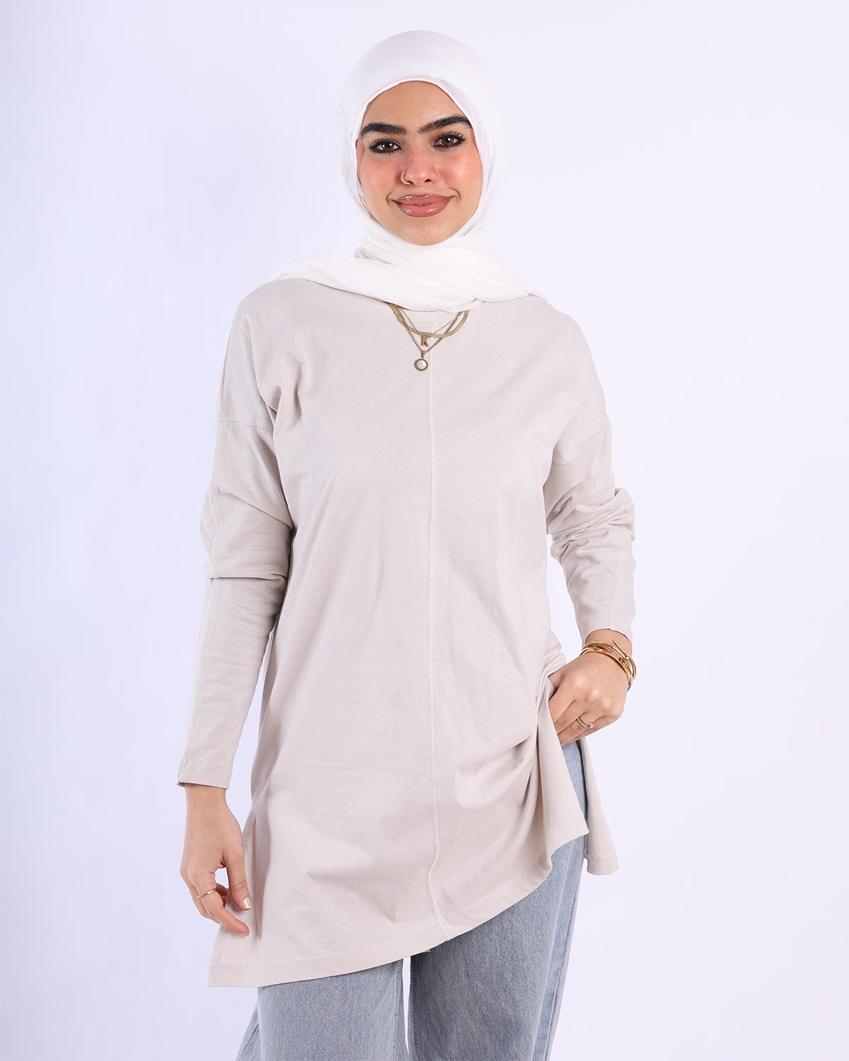 Line Side Cut T-Shirt 16