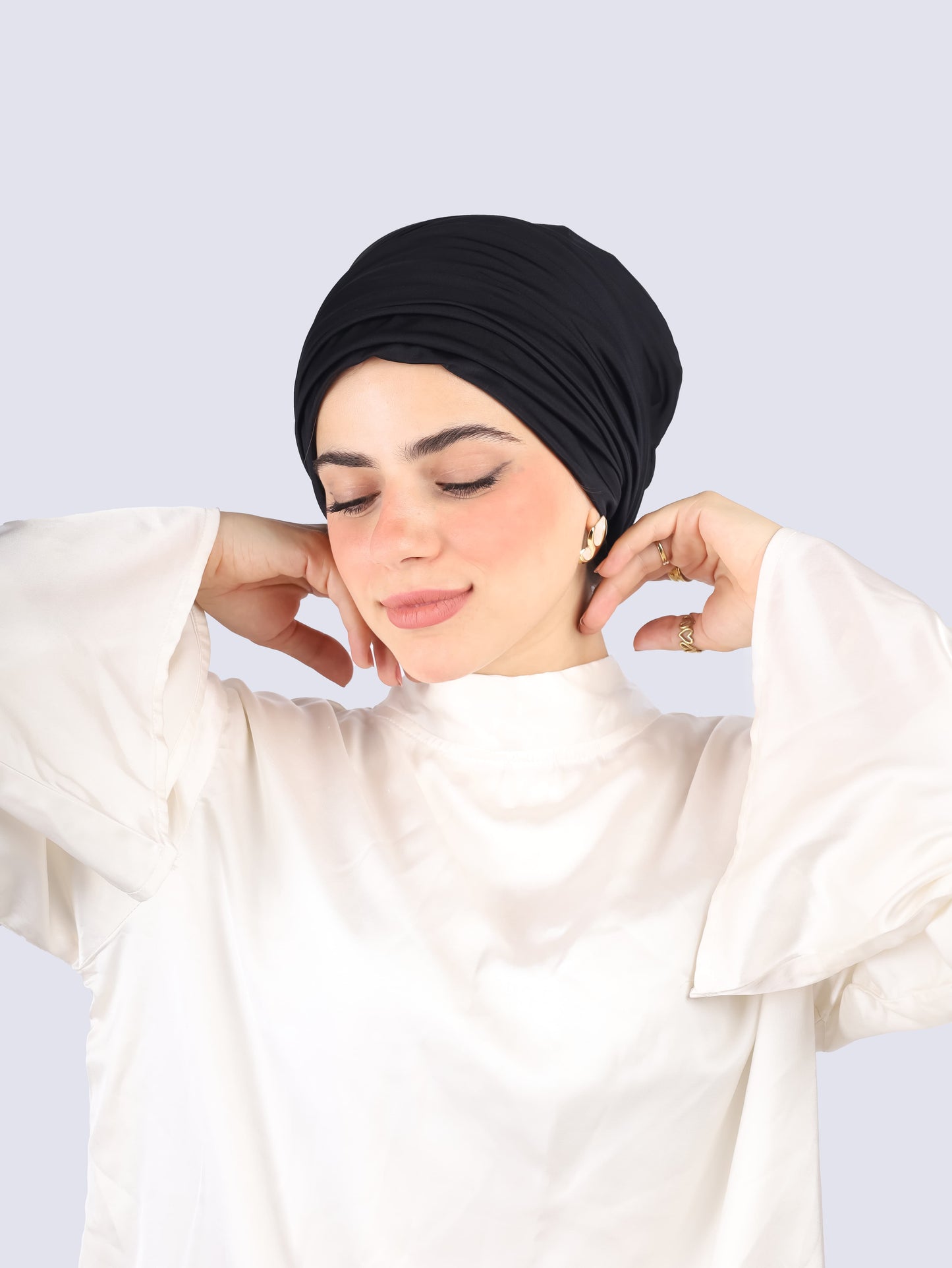 waterproof classy turban with tie