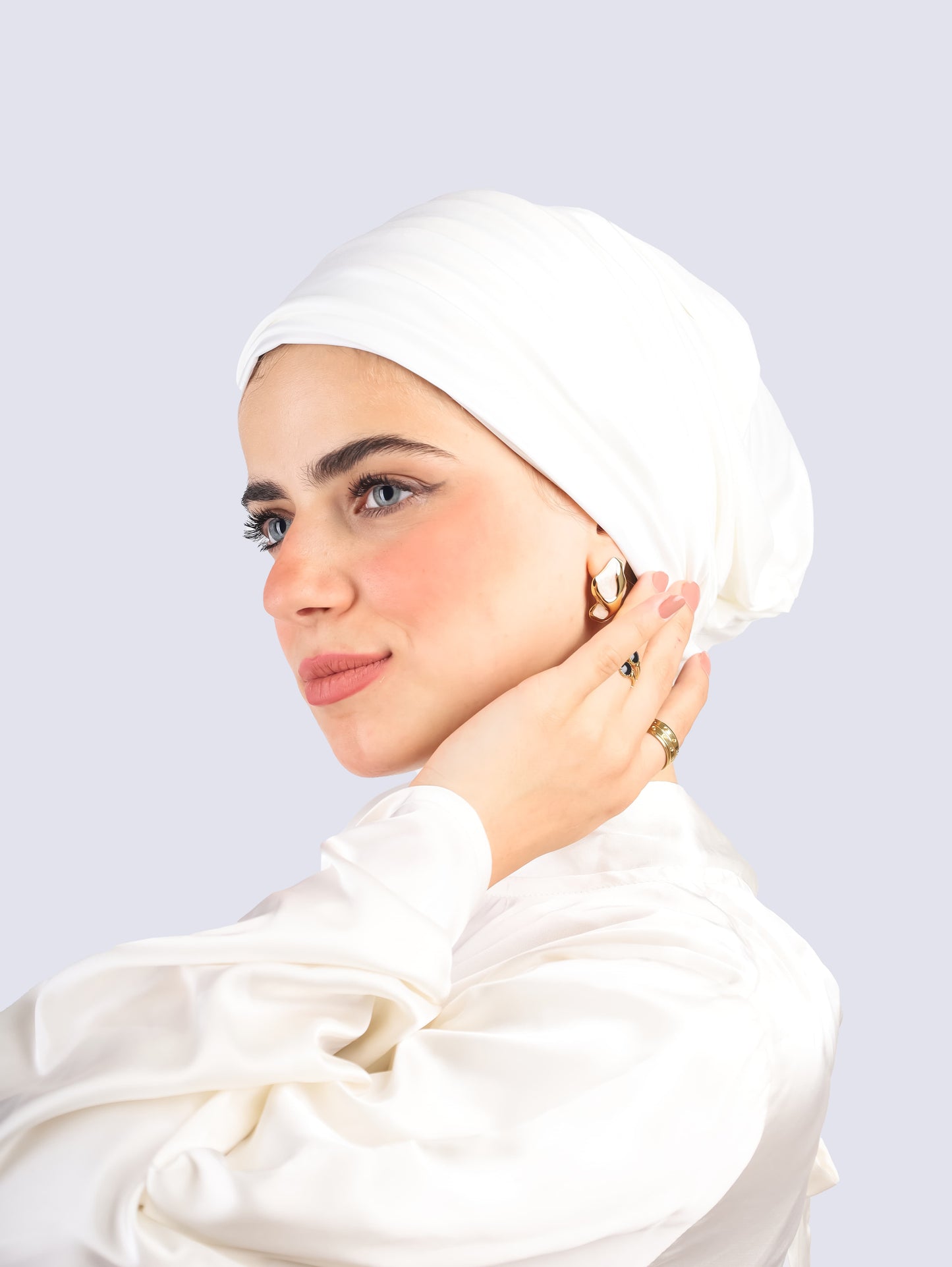 waterproof classy turban with tie
