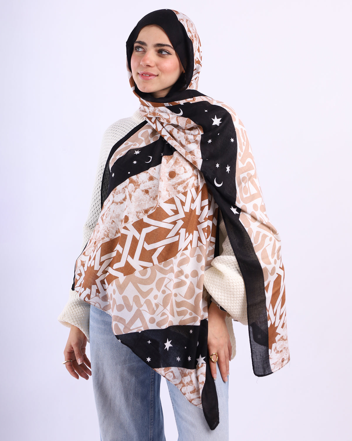 Printed Modal Scarf