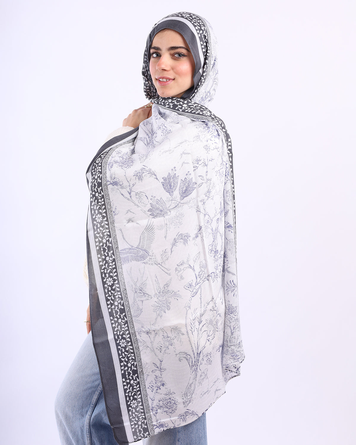 Printed Modal Scarf
