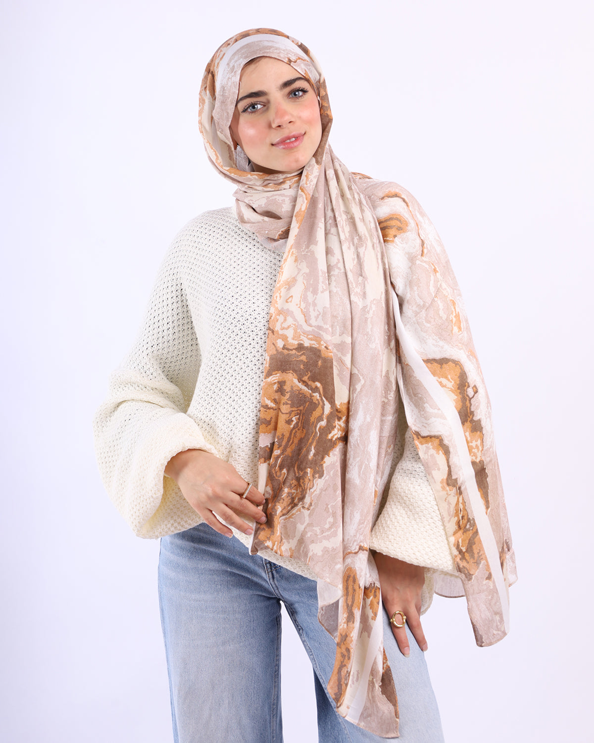 Printed Modal Scarf
