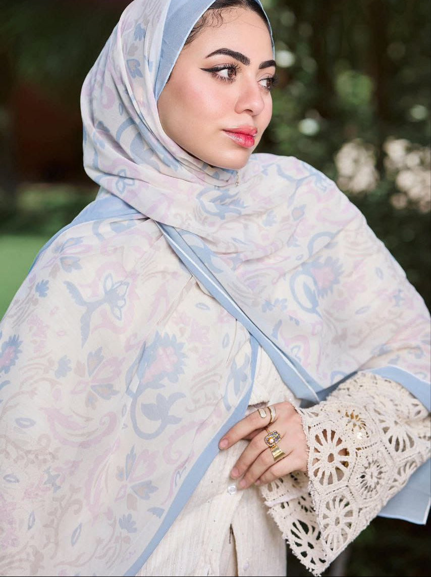 Printed Chifon Scarf