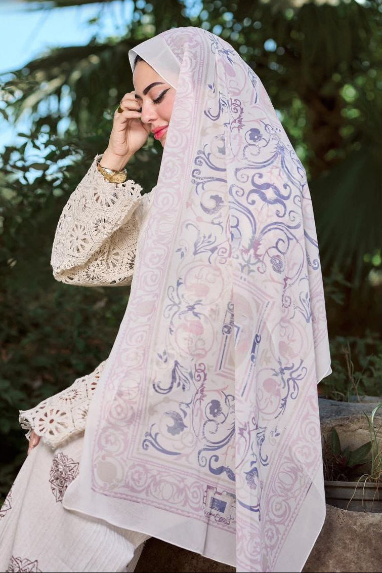 Printed Chifon Scarf