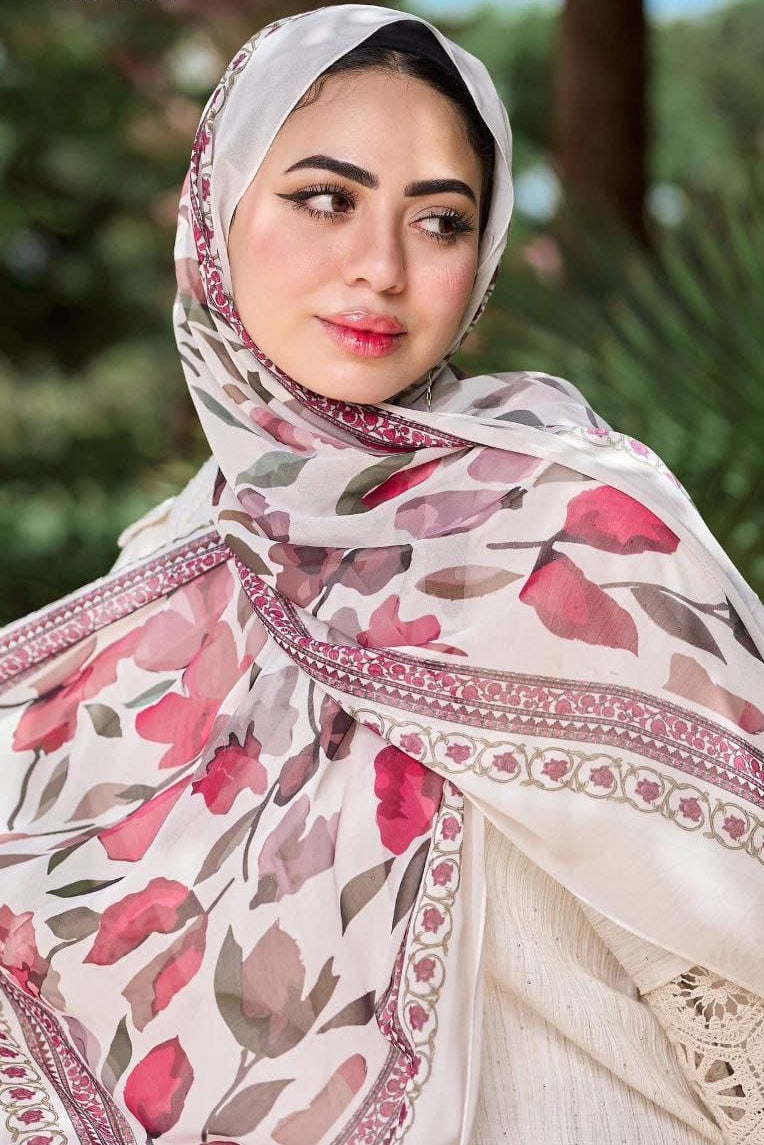 Printed Chifon Scarf