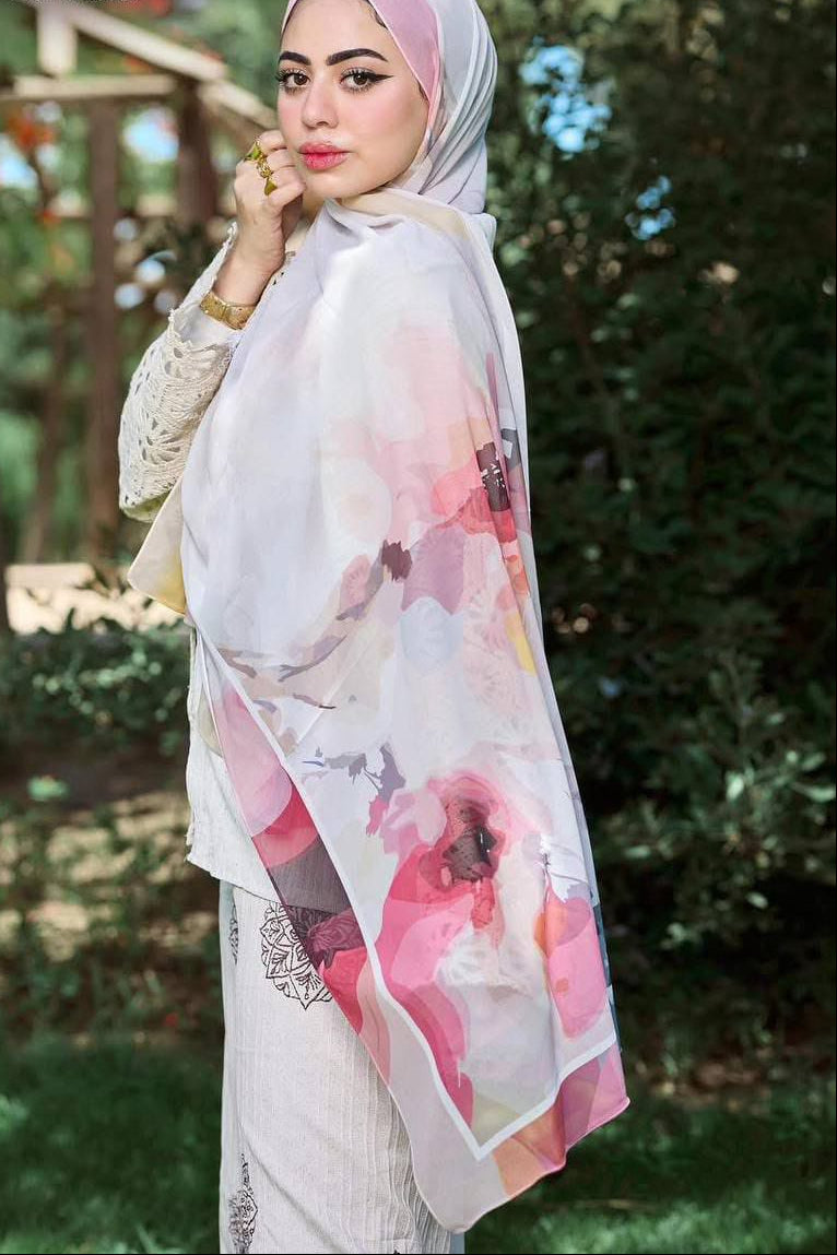 Printed Chifon Scarf