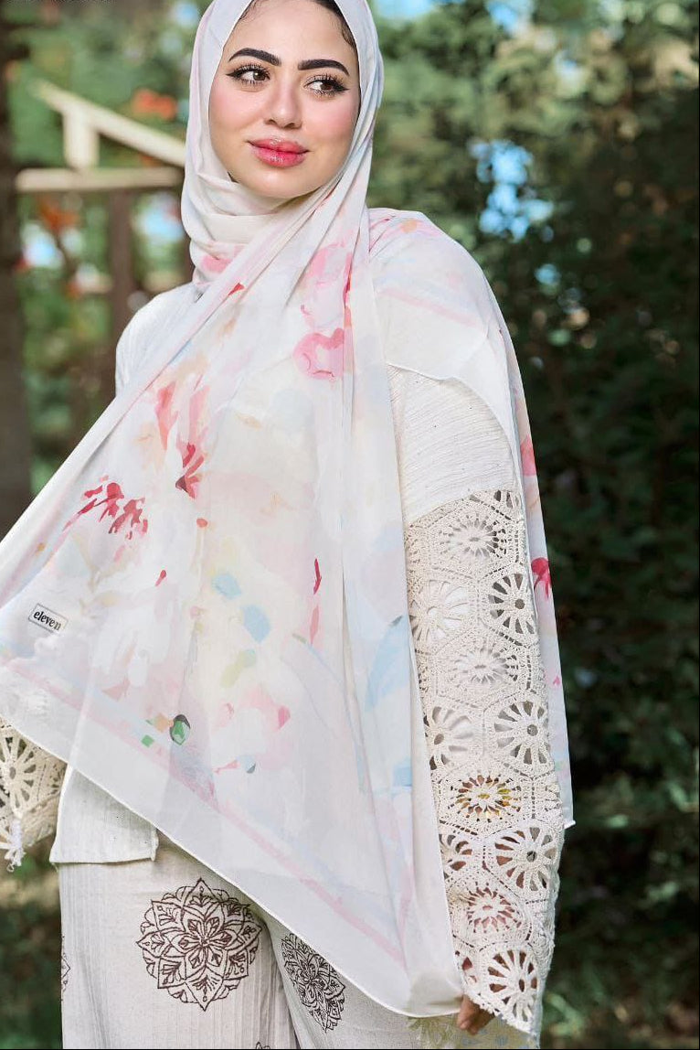 Printed Chifon Scarf