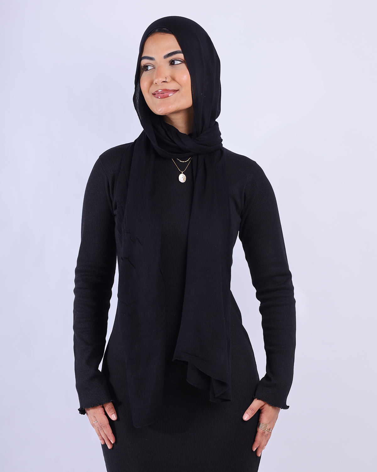 Wavy Basic Dress