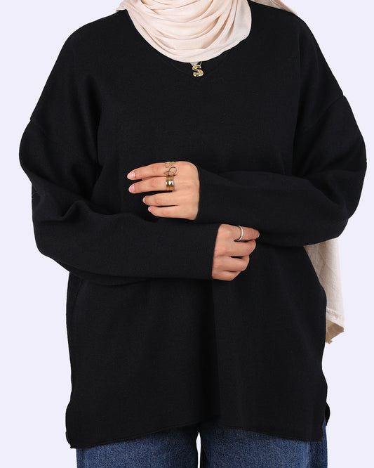 V-neck Sweatshirt