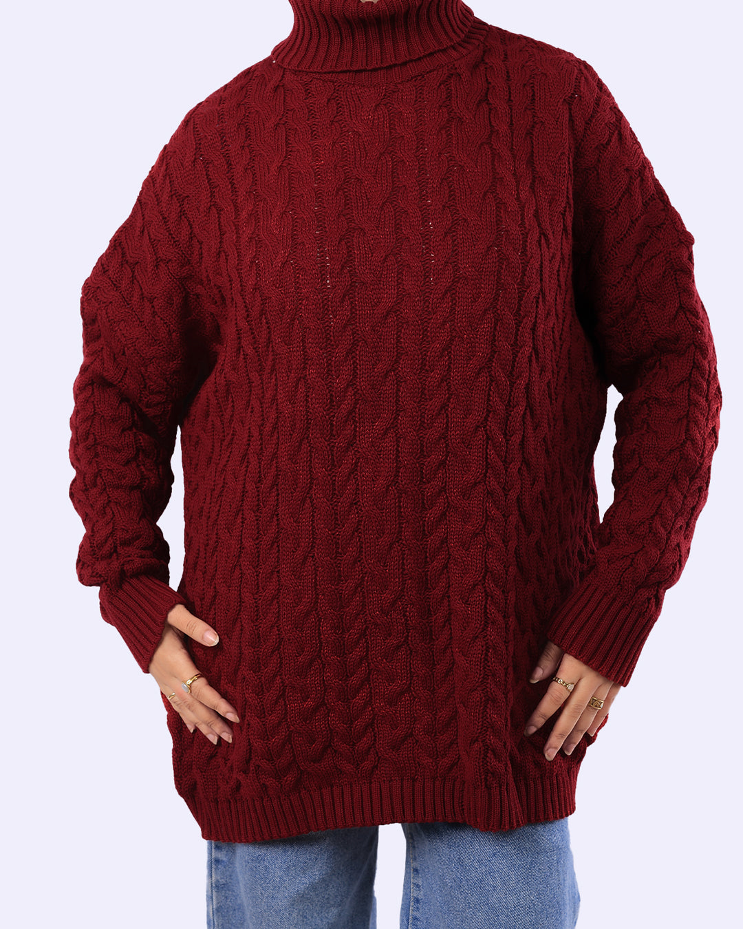 Knit Pattern Pullover