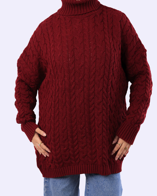 Knit Pattern Pullover