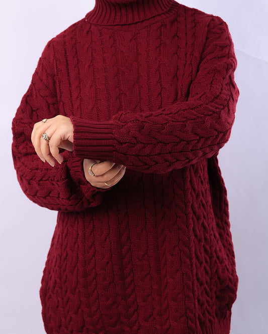 Knit Pattern Pullover
