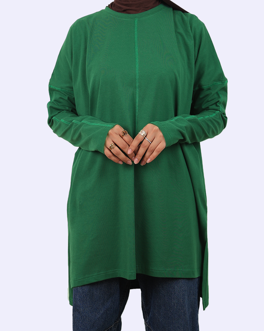 Line Side Cut T-Shirt 3