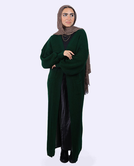Knit Long Cardigan