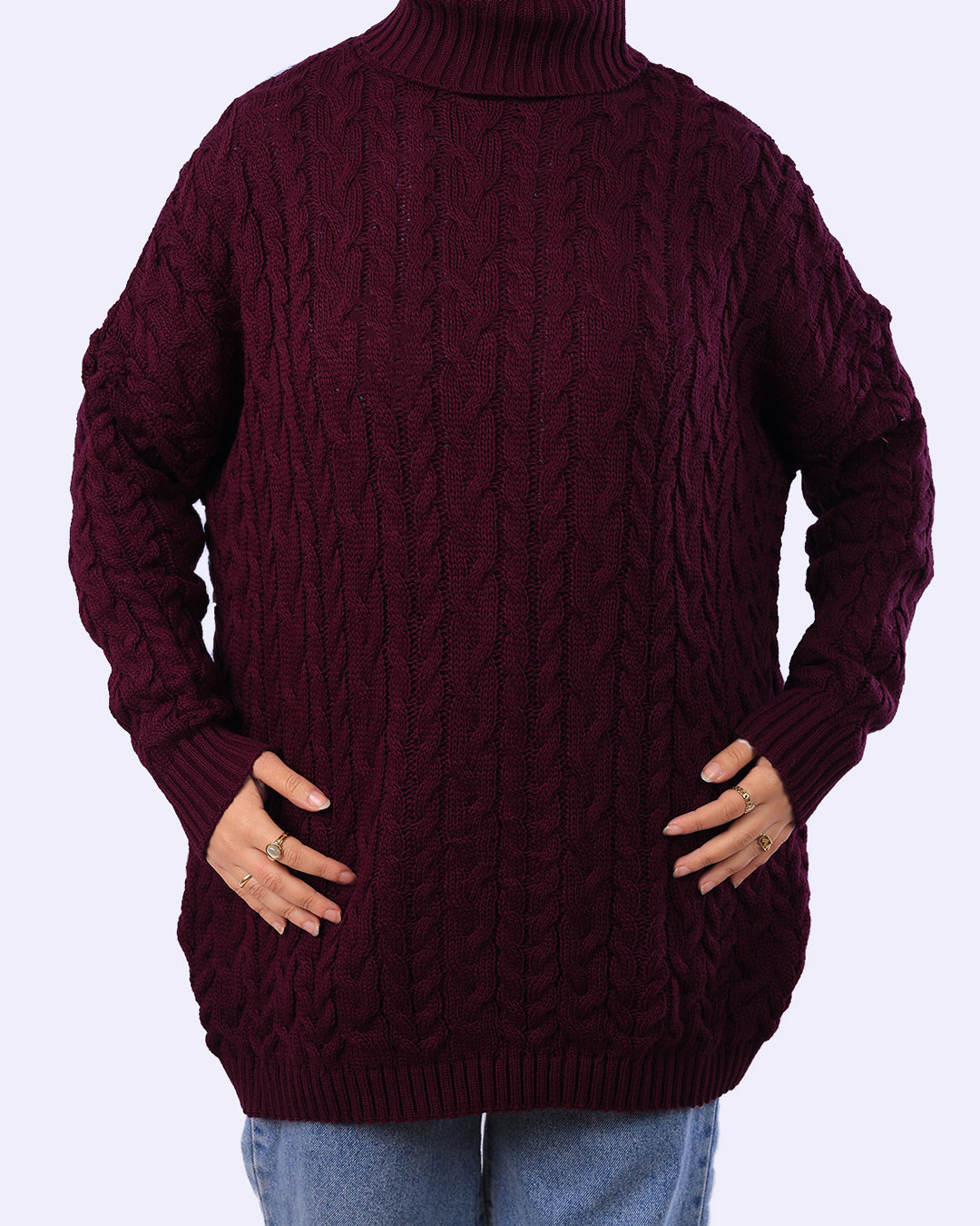 Knit Pattern Pullover
