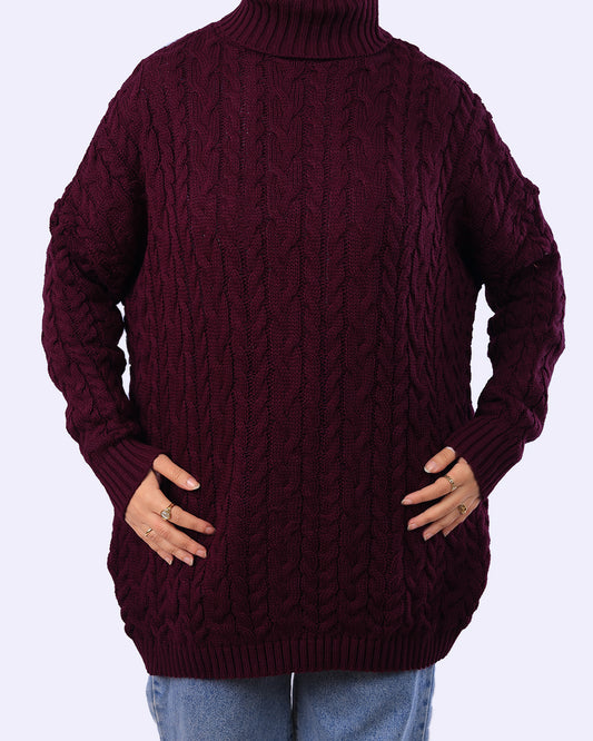 Knit Pattern Pullover