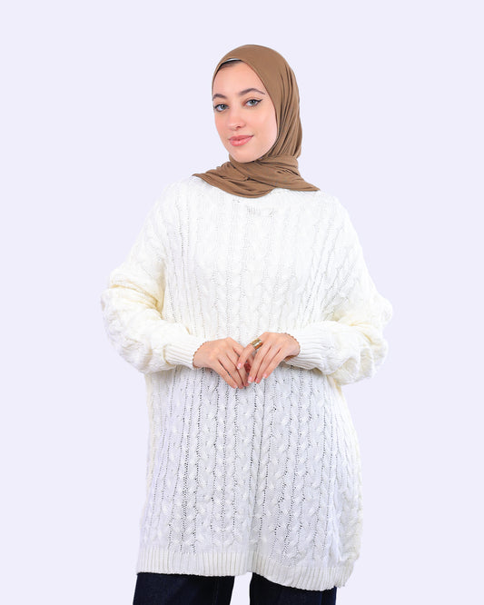 Knit Pattern Pullover