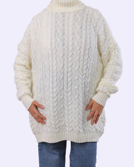 Knit Pattern Pullover