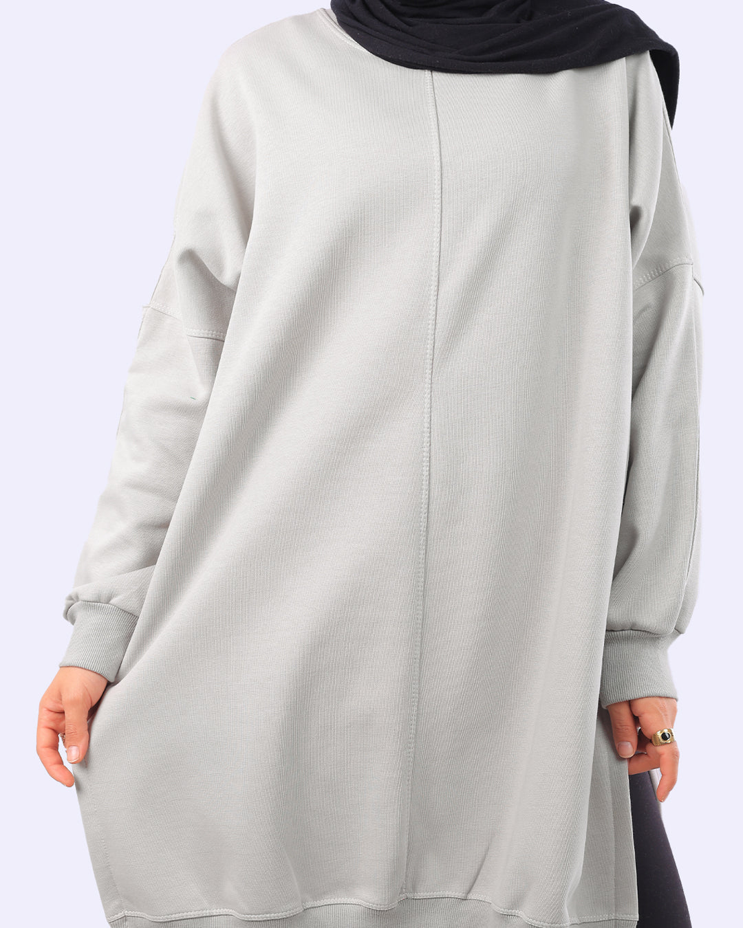 Line Oversize Sweatshirt