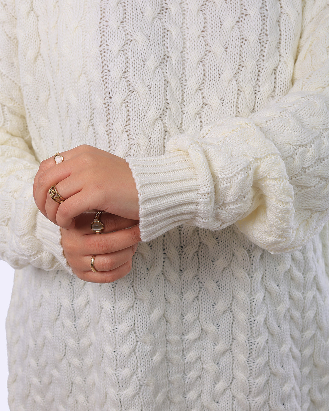 Knit Pattern Pullover