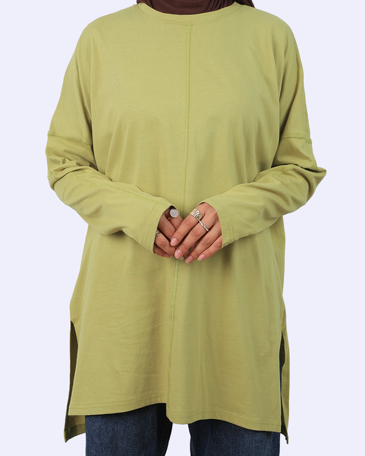 Line Side Cut T-Shirt 17