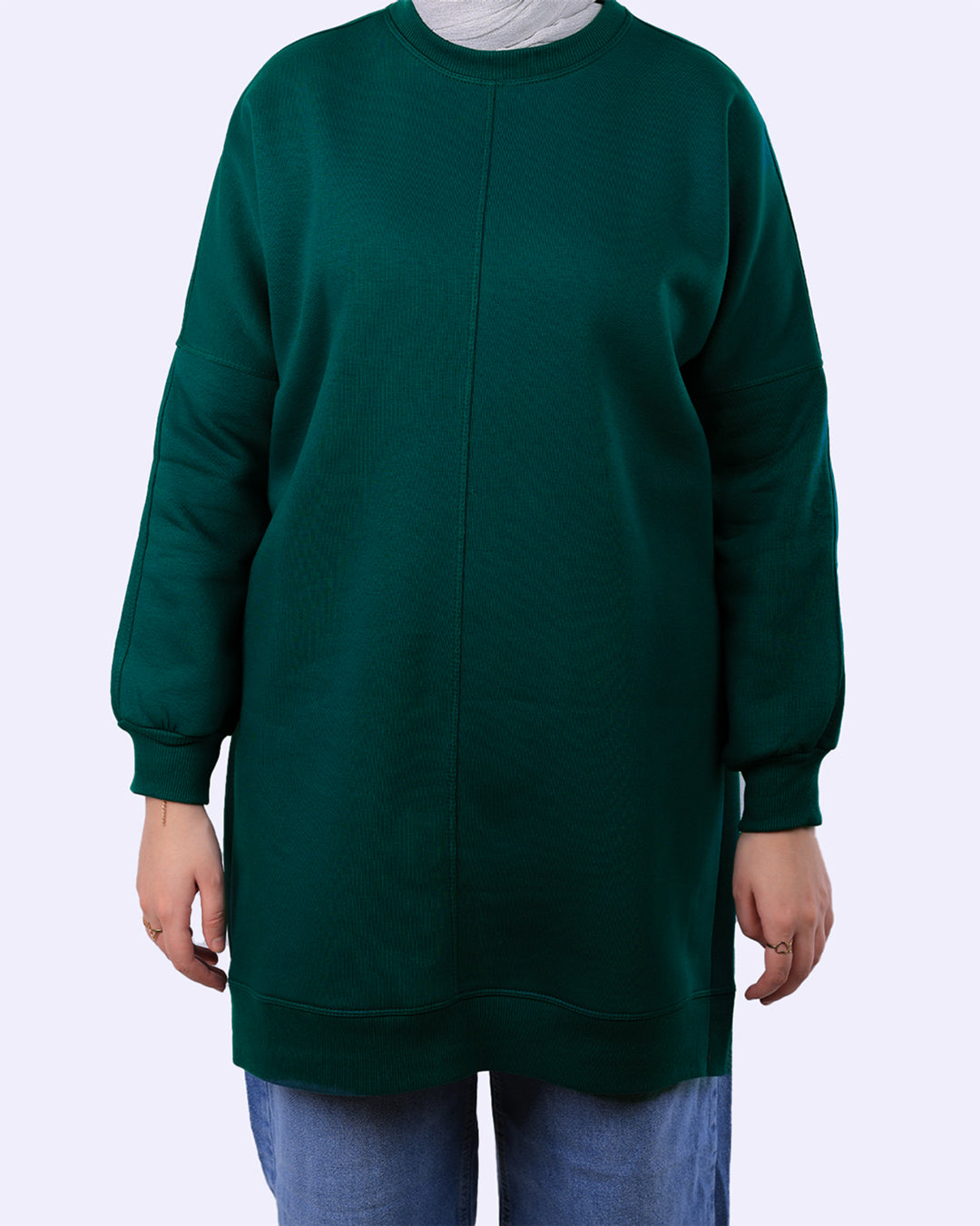 line Oversize Sweatshirt
