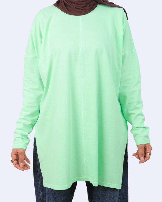 Line Side Cut T-Shirt 8