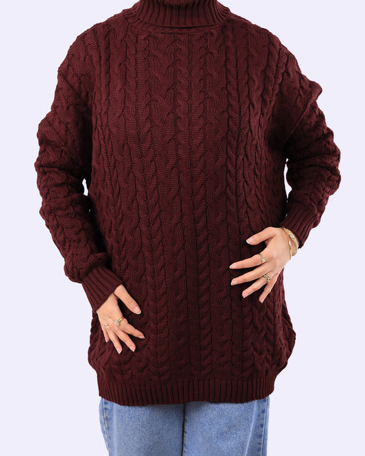 Knit Pattern Pullover