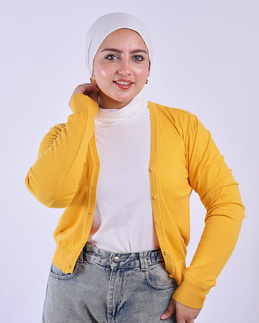 Short Cotton Cardiagn