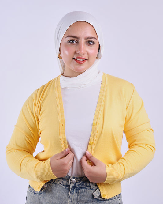 Short Cotton Cardiagn