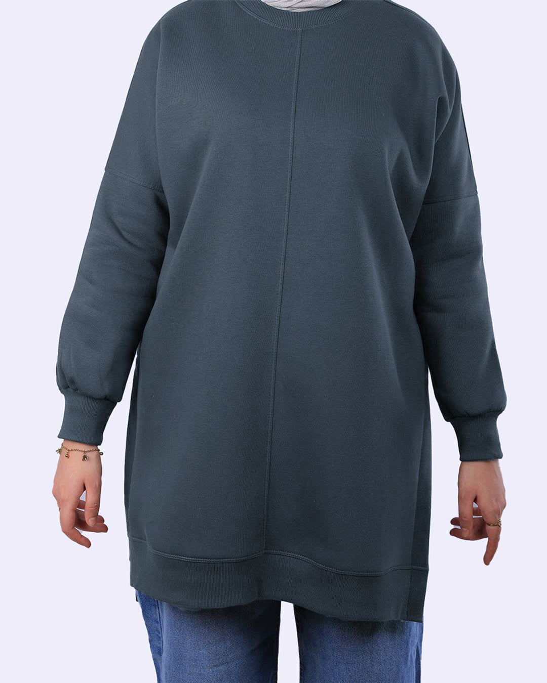 Line Oversize Sweatshirt