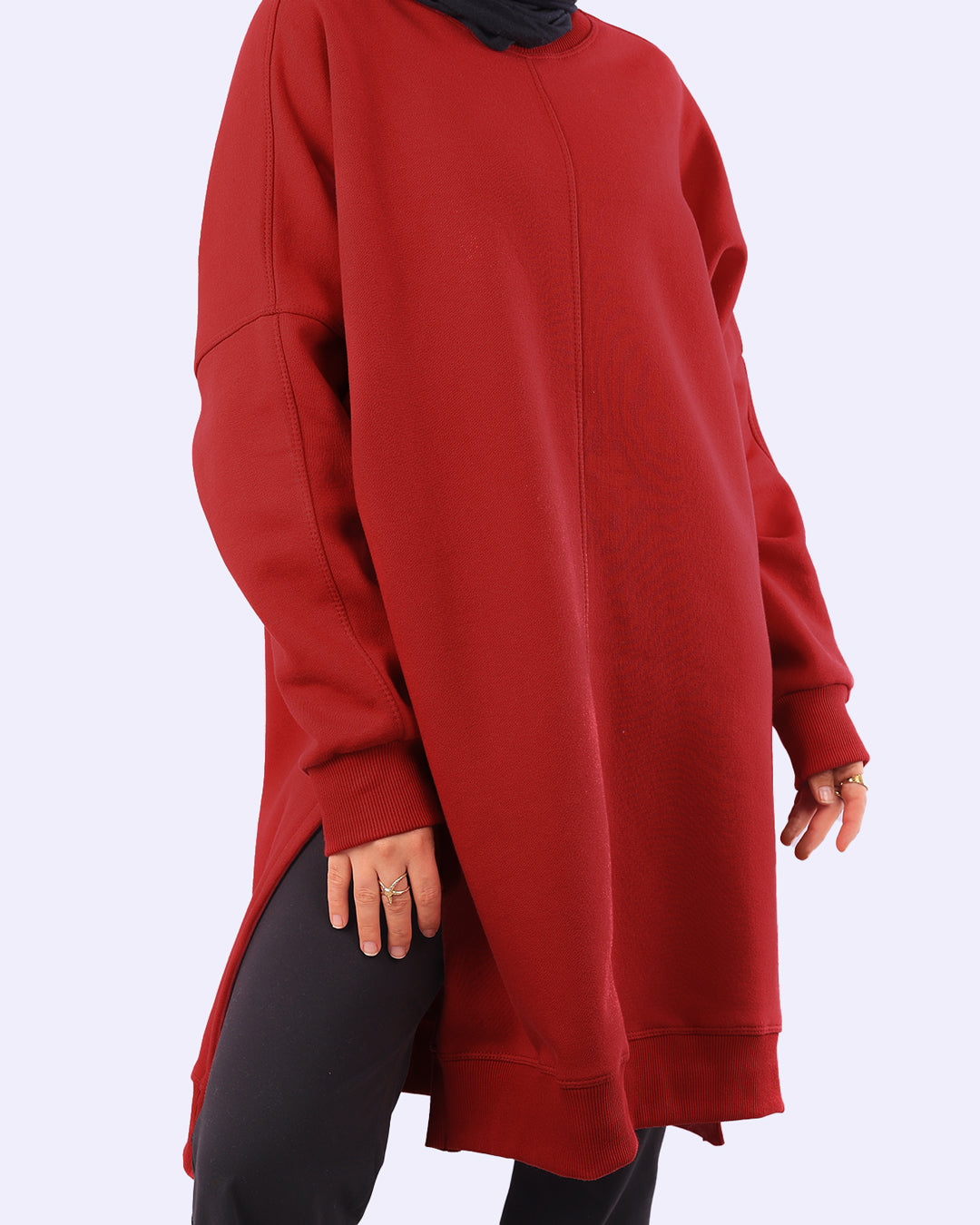 Line Oversize Sweatshirt