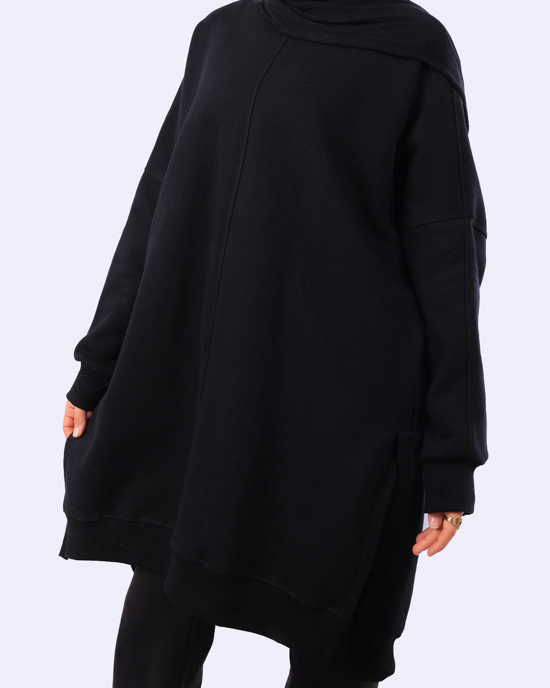 Line Oversize Sweatshirt