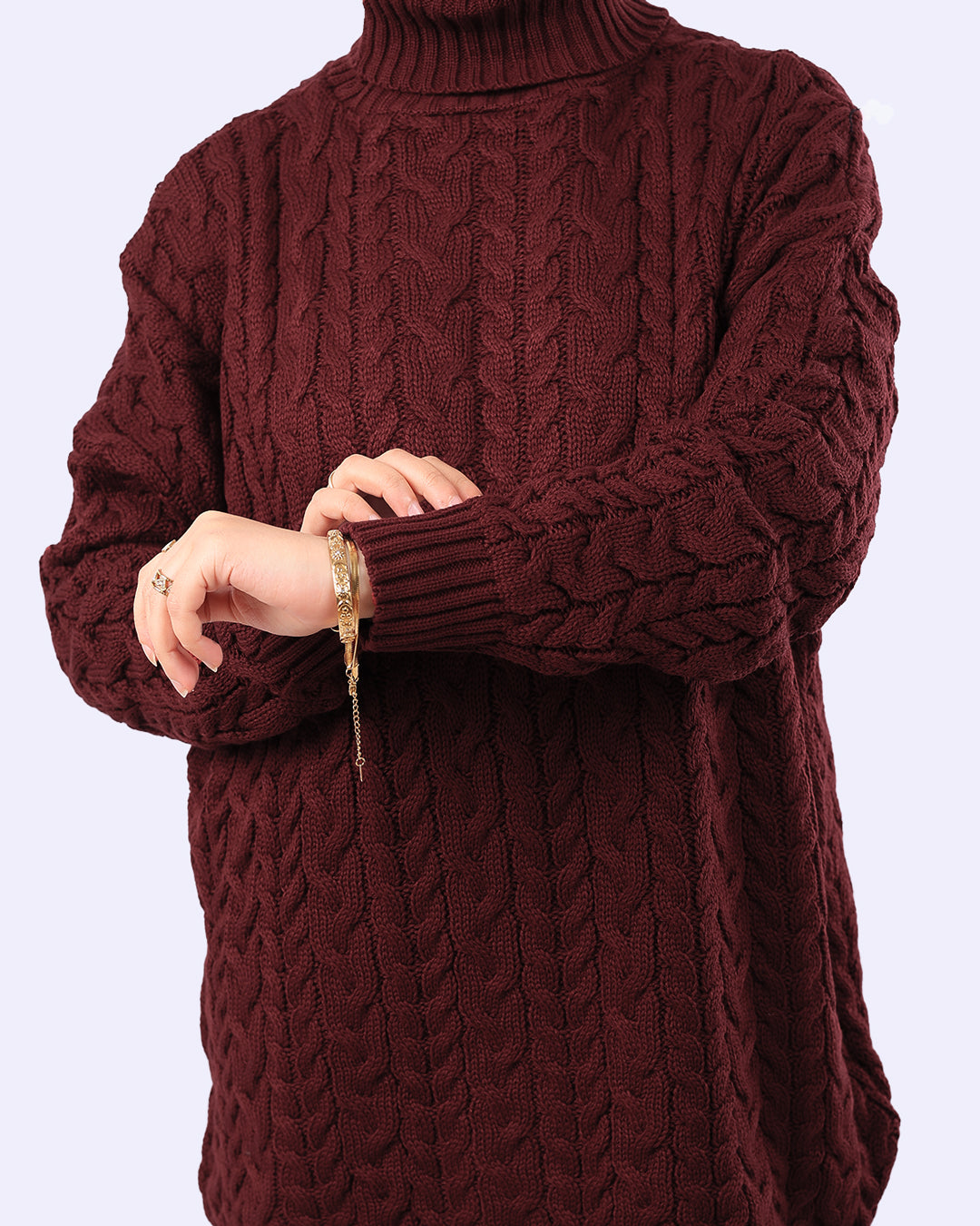 Knit Pattern Pullover