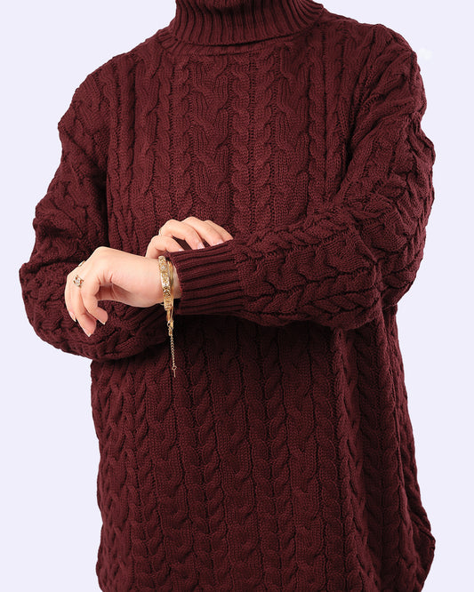 Knit Pattern Pullover