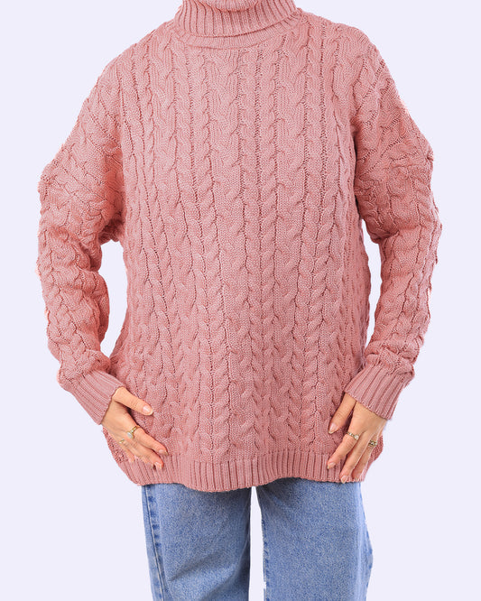 Knit Pattern Pullover