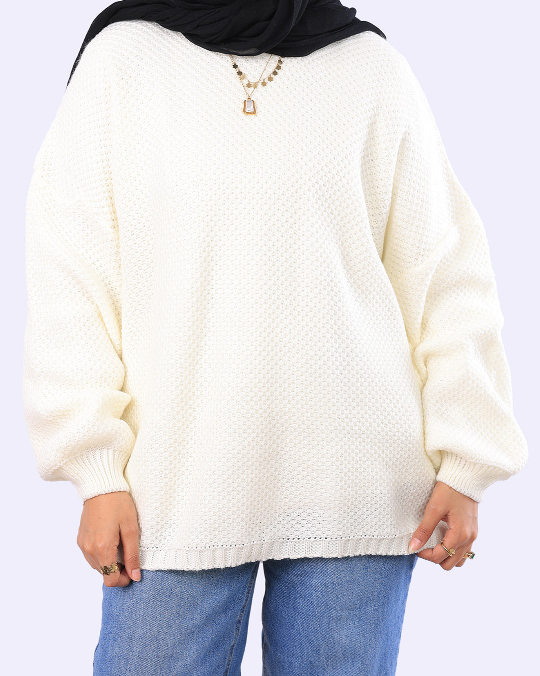 كنزة نسائية من Nest، مقاس 4