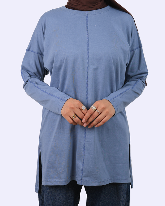 Line Side Cut T-Shirt 14