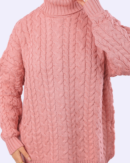 Knit Pattern Pullover