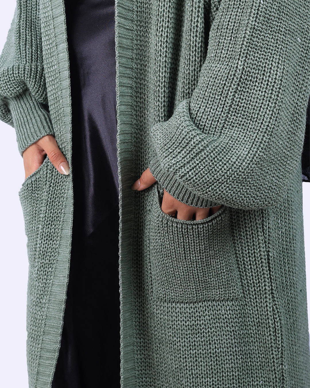 Knit Long Cardigan