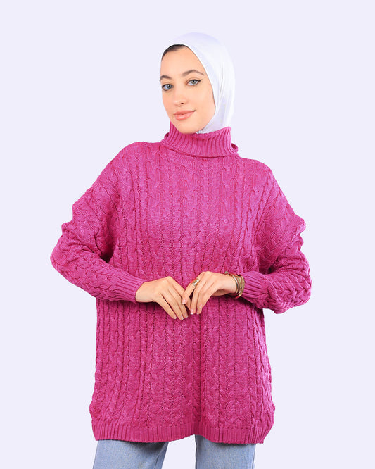 Knit Pattern Pullover
