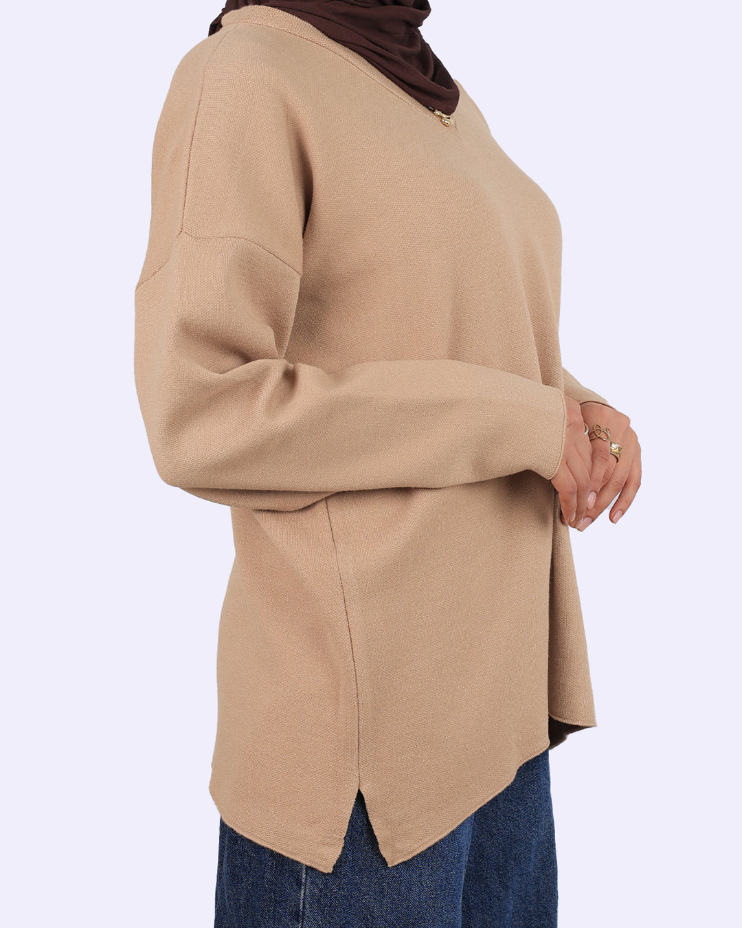V-neck Sweatshirt