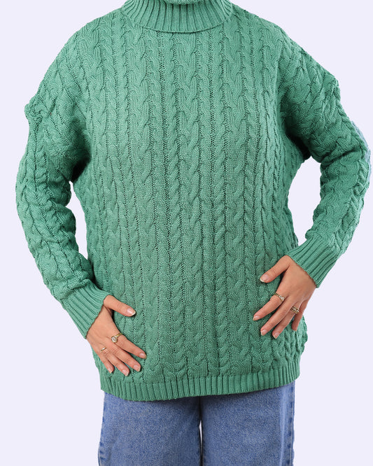 Knit Pattern Pullover