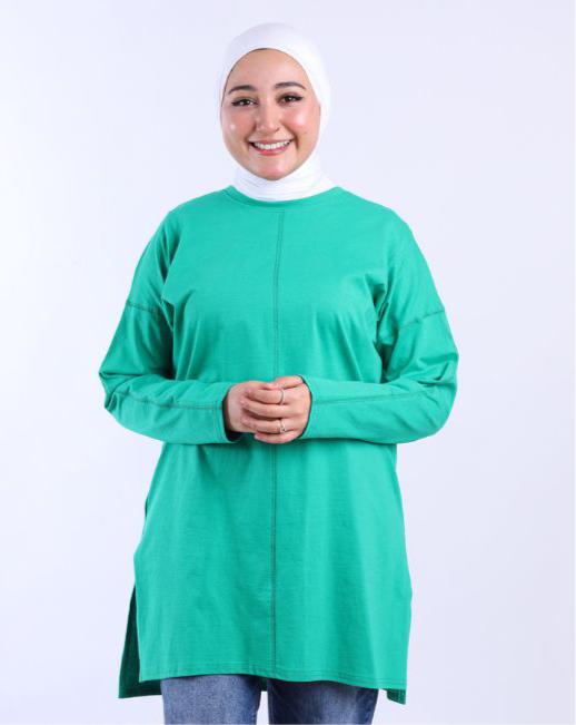 Line Side Cut T-Shirt 7